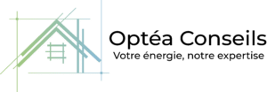Logo écriture noir optéa conseils